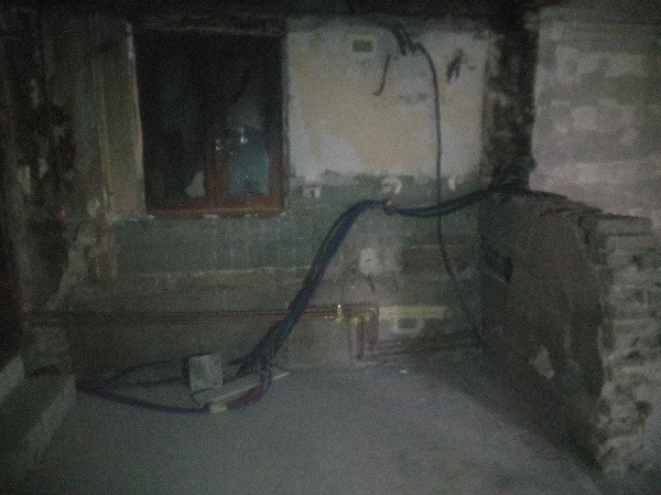 Rénovation complète d'une maison alsacienne cuisine sinistrée
