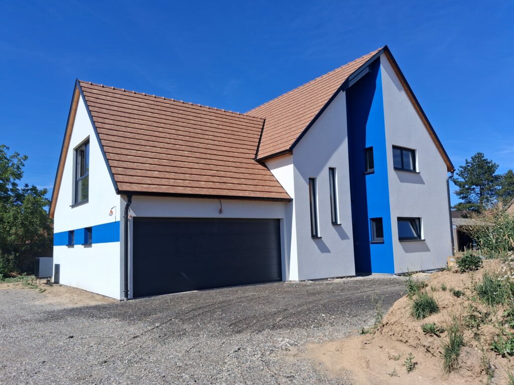 Maison avec garage finie MetAtipi Bas-Rhin