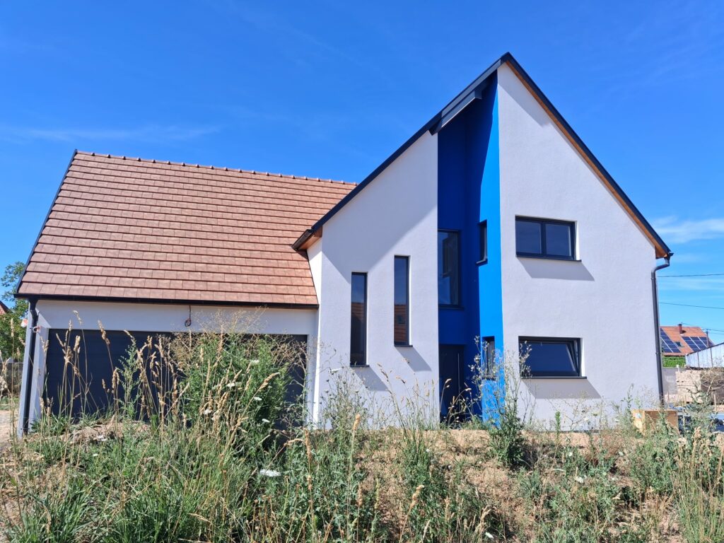Maison neuve Maitre d'œuvre Bas-Rhin