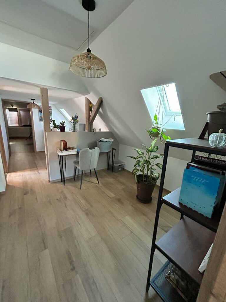 Rénovation complète d'une maison alsacienne étage